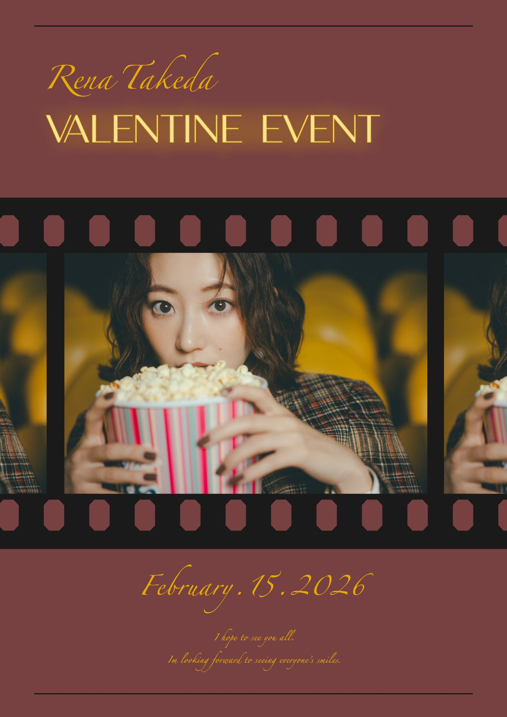 武田玲奈 VALENTINE EVENT 2026 – SMILE WORKS SHOP
