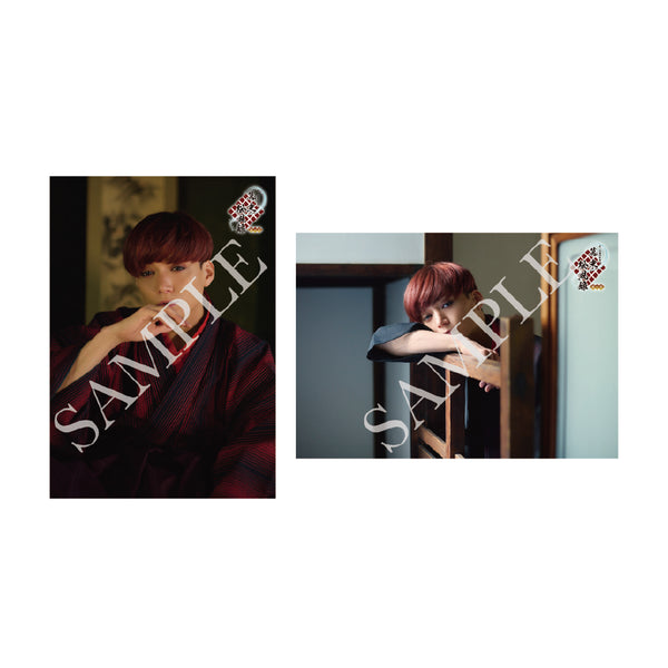 幕末松風録～萩の章～】ブロマイドセット 三浦涼介（和装