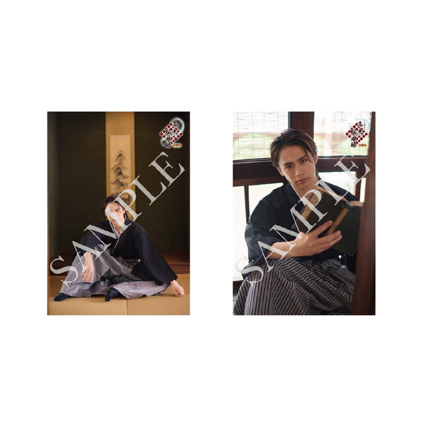 幕末松風録～萩の章～】ブロマイドセット 前川優希 （和装
