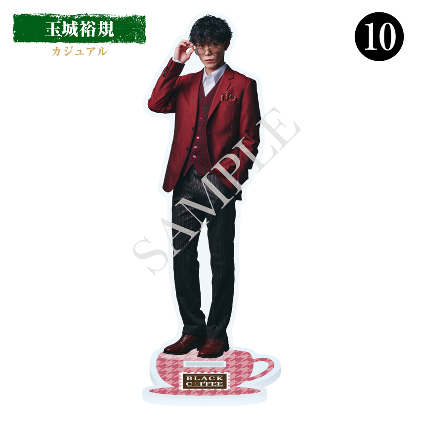 【BLACK COFFEE】Acrylic Stand: Yuki Tamaki (Casual) ＜Order Period: ～6/28＞