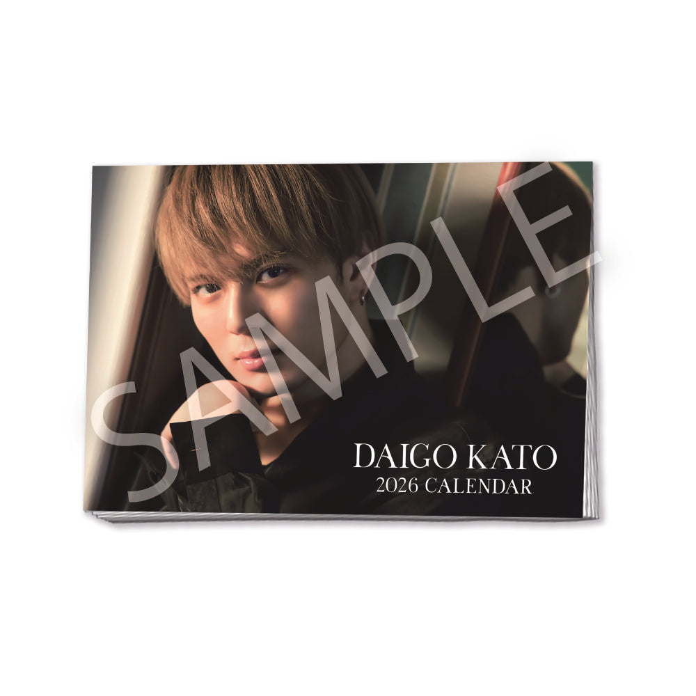 加藤大悟 2026 CALENDAR – SMILE WORKS SHOP
