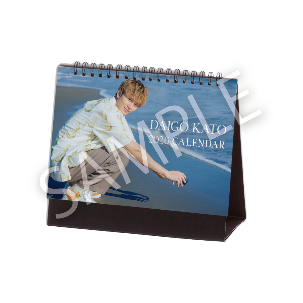 加藤大悟 2026 CALENDAR – SMILE WORKS SHOP