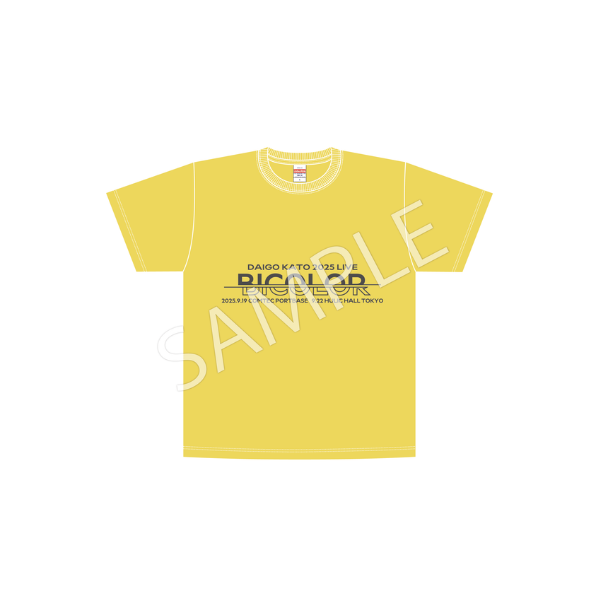 【EC限定】Tシャツ（黄）[加藤大悟LV2025]＜受付期間：～10/19＞