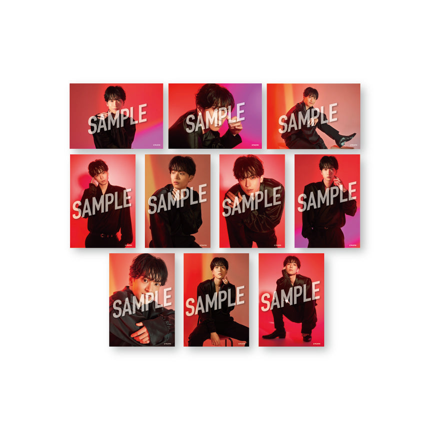 生写真セット10枚組A［黒羽麻璃央BD2024］