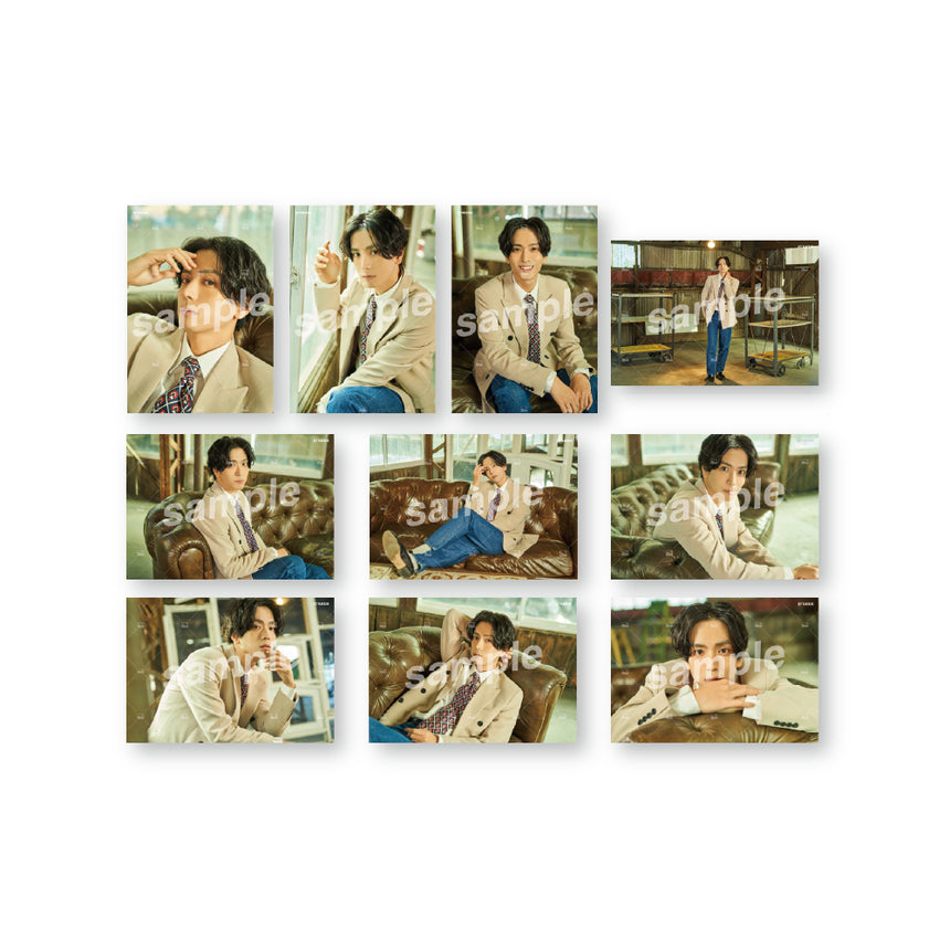 生写真セット10枚組E［黒羽麻璃央FM2024］