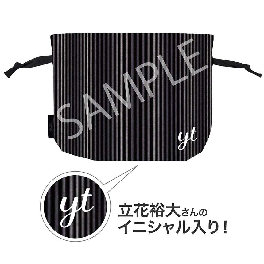 Kokura Shima-Shima Drawstring Pouch③ [Yuta Tachibana BD2026]＜Order Period: ～8/3＞
